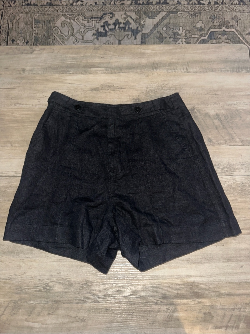 Madewell black Casual linen Shorts